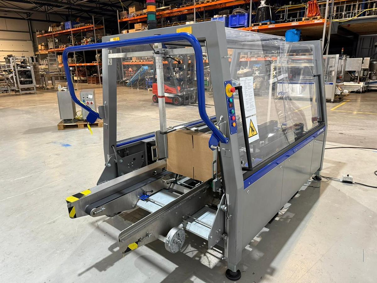 Gebruikt 2009 OK Packaging Systems B.V. Superformer-1 dozenmachine met tape