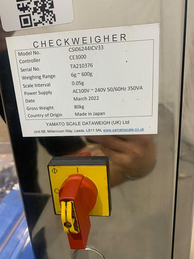 Gebruikt 2022 Yamato Checkweger, Type CS106244ICV33