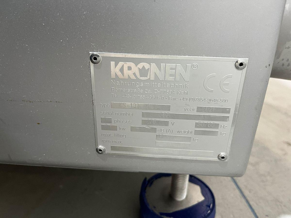 Gebruikt 2021 Kronen Centrifuge/ groente droger, KS-100-plus