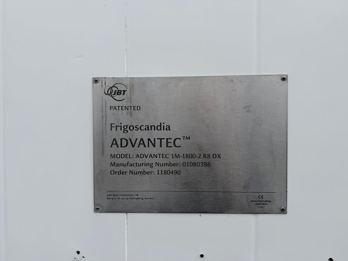 Gebruikt 2018 JBT Frigoscandia Advantec vriestunnel