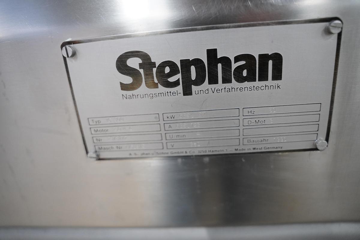 Gebruikt 1990 Stephan Combicut mixer Type: TC300