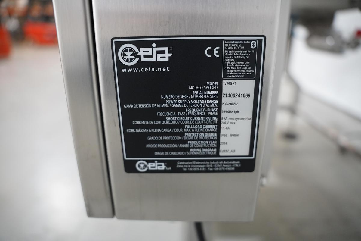 Gebruikt 2014 CEIA Metaaldetector, Type T/MS21
