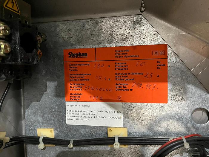 Used 1992 Stephan Cutter, UM 44 S