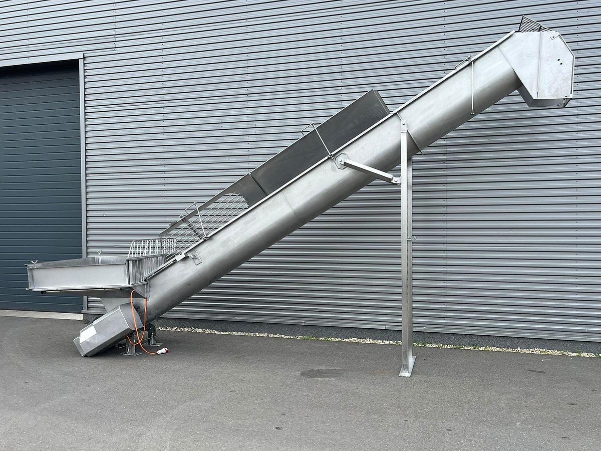 Gebruikt - RVS Schroef/Vijzel