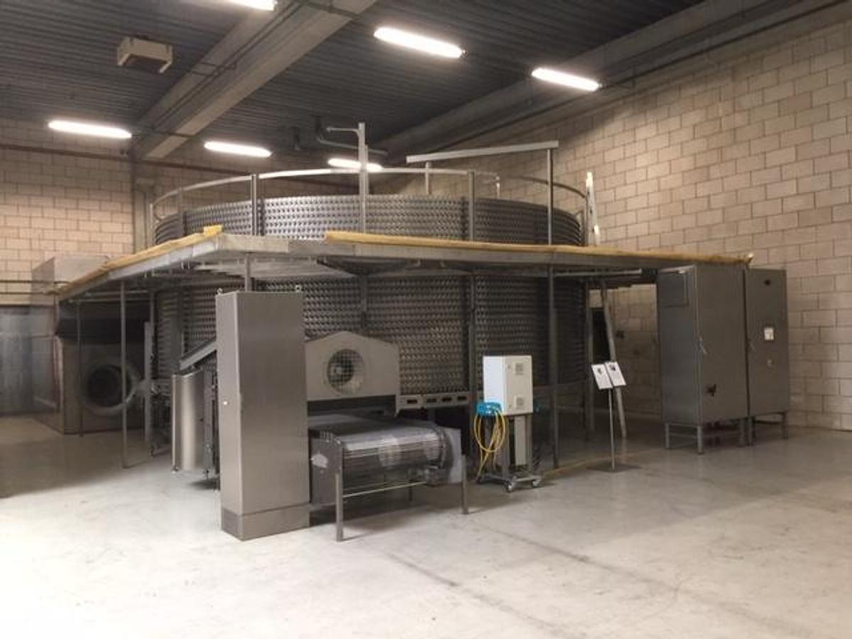 Gebruikt 2009  Frigoscandia/JBT  GYRoCOMPACT M10/3+1-08-30-29+9-NW-CR-SD spiraalvriezer.