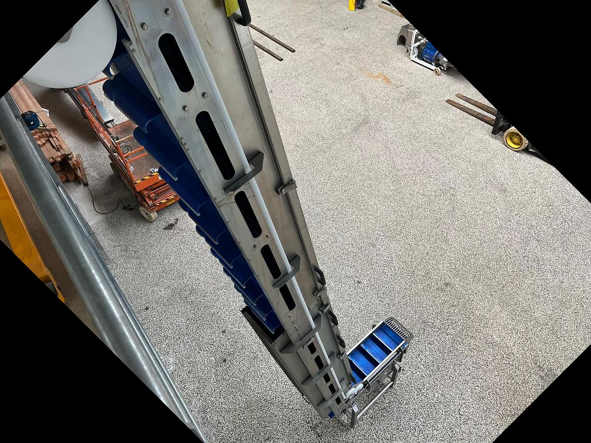 Gebruikt RVS Opvoerband