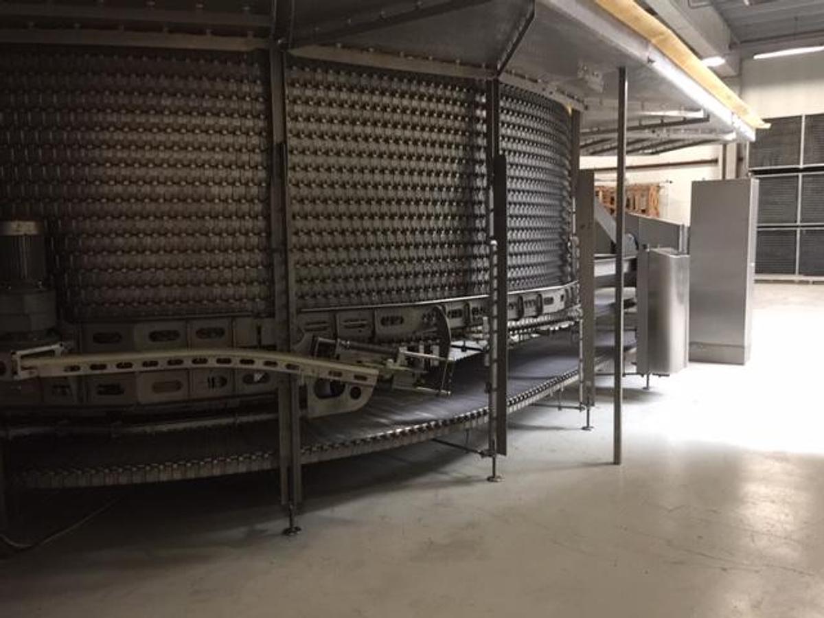 Gebruikt 2009  Frigoscandia/JBT  GYRoCOMPACT M10/3+1-08-30-29+9-NW-CR-SD spiraalvriezer.