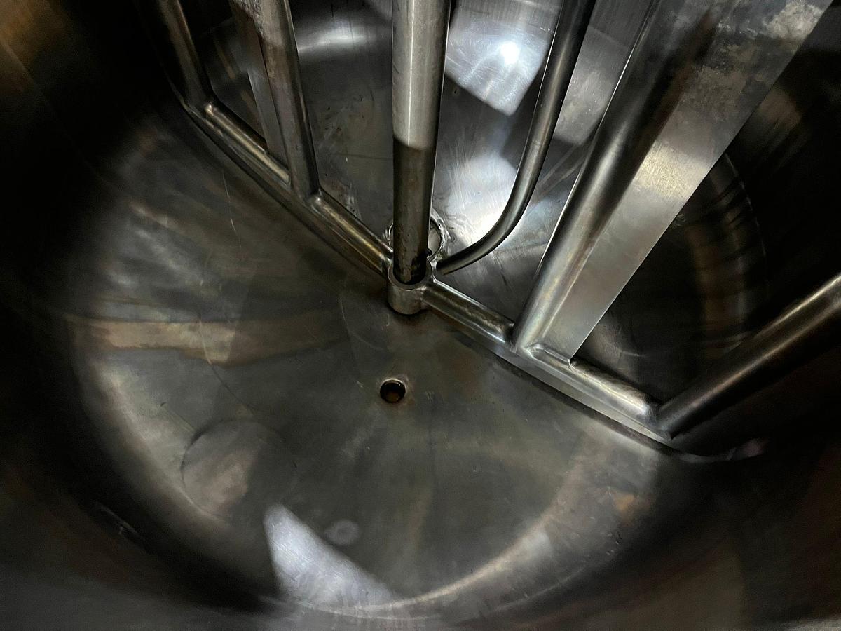 Gebruikt DIESSEL RVS Menger/tank met roerwerk