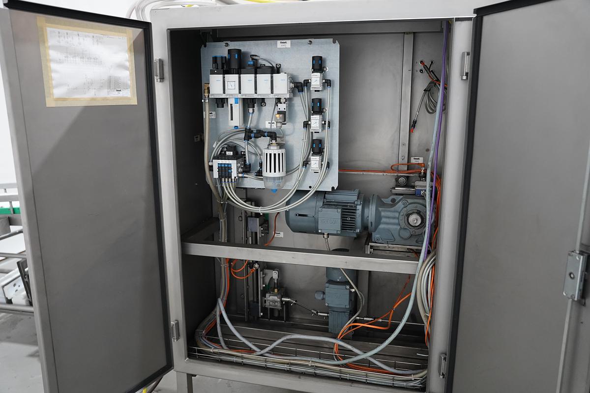 Gebruikt 2006 Groba Kaas ontfoliemachine, type TB454,L-200