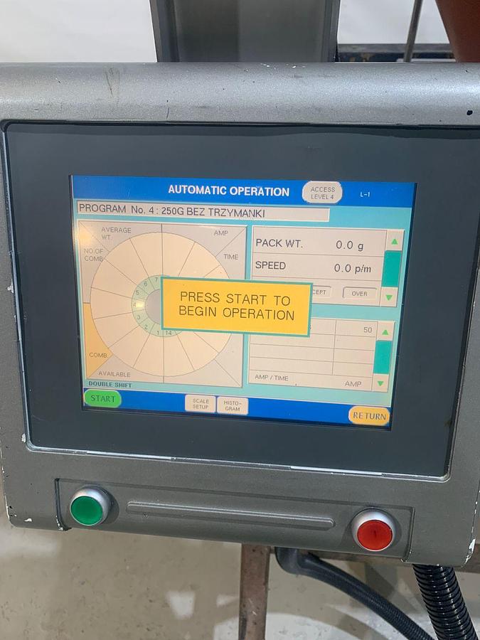 Gebruikt 2000 Yamato Dataweigh Multihead weger, ADW 414SD