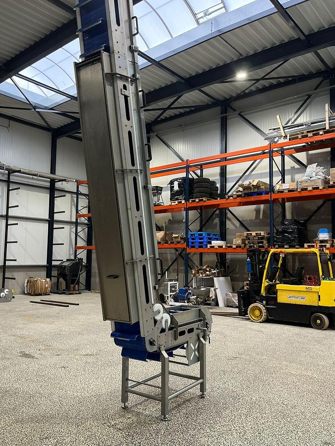 Gebruikt RVS Opvoerband