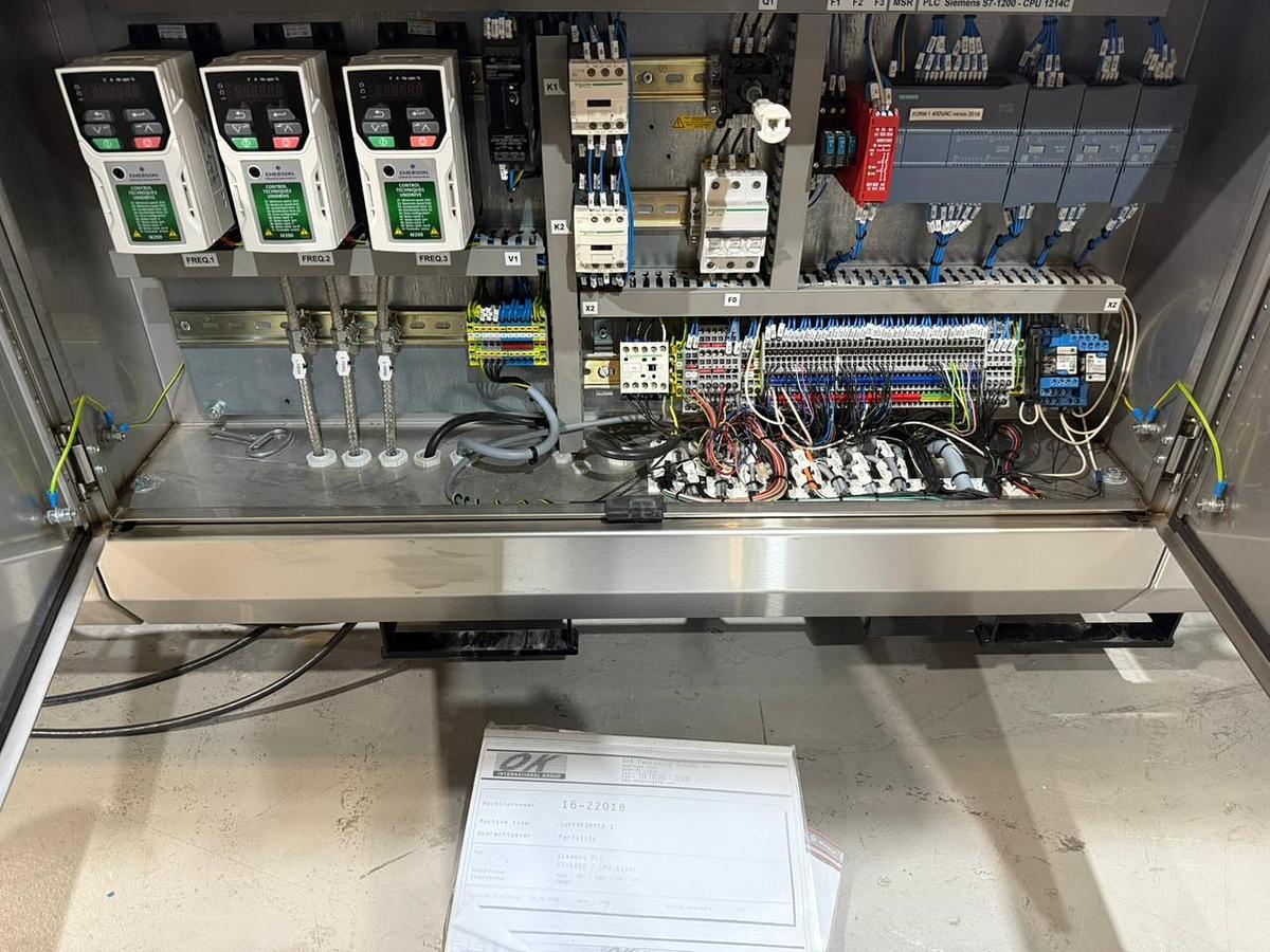 Gebruikt 2016 OK Packaging Systems B.V. Superformer dozenmachine met tape