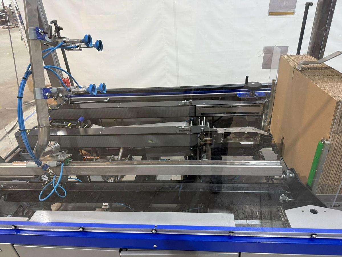 Gebruikt 2010 OK Packaging Systems B.V. Superformer-1 dozenmachine met tape