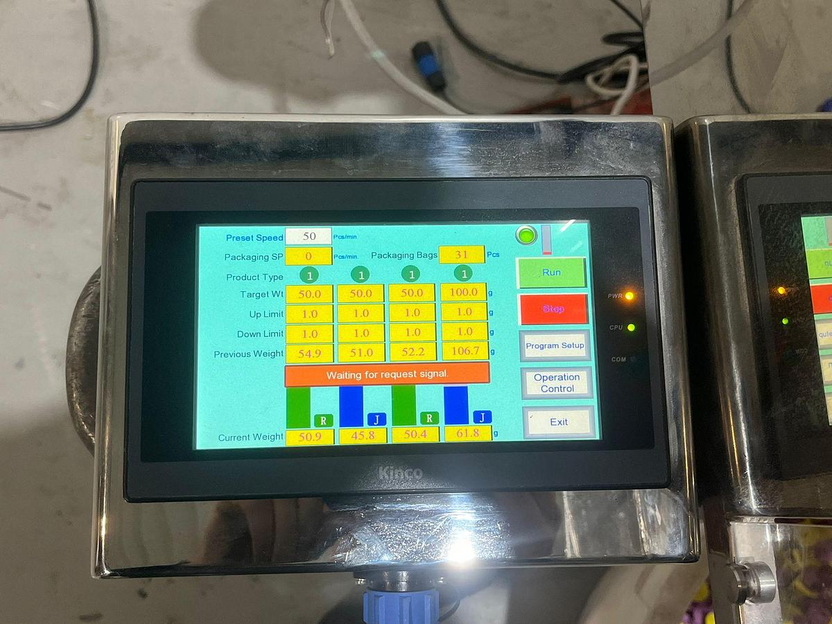 Gebruikt 2021 LH Packaging Lineaire weger 4- kops