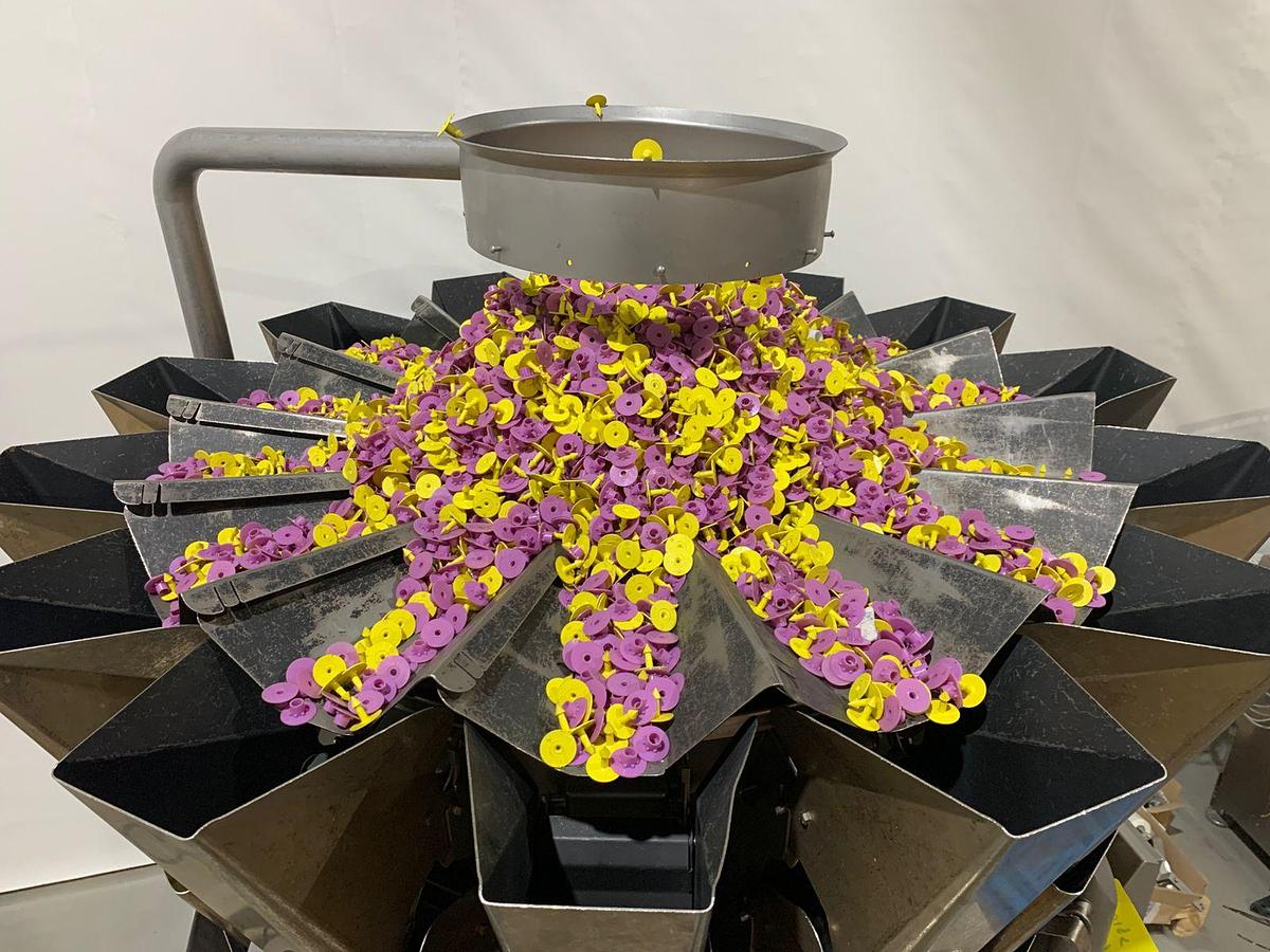 Gebruikt 2008 Scanvaegt Multihead weger, type 5418-2L-AD