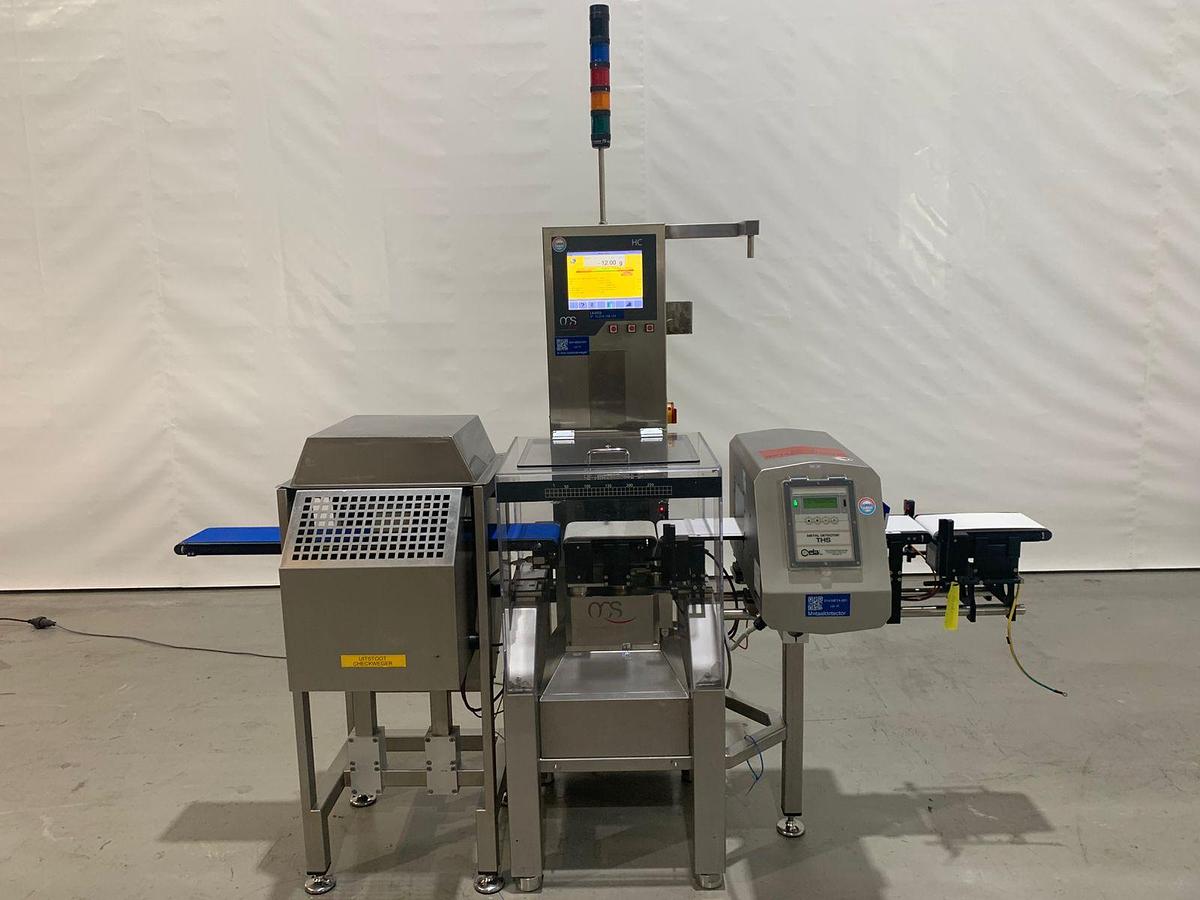 Gebruikt 2009 OCS Checkweger & metaaldetector, type: HC