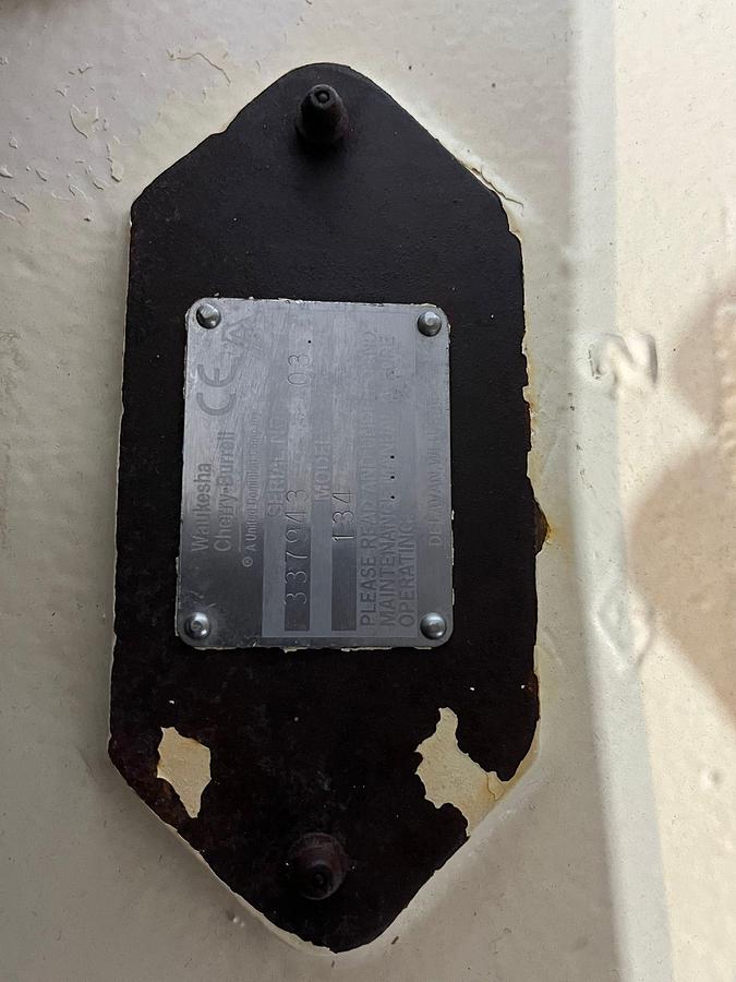 Gebruikt 2003 Waukesha Cherry - Burell Mobiele pomp, type 134