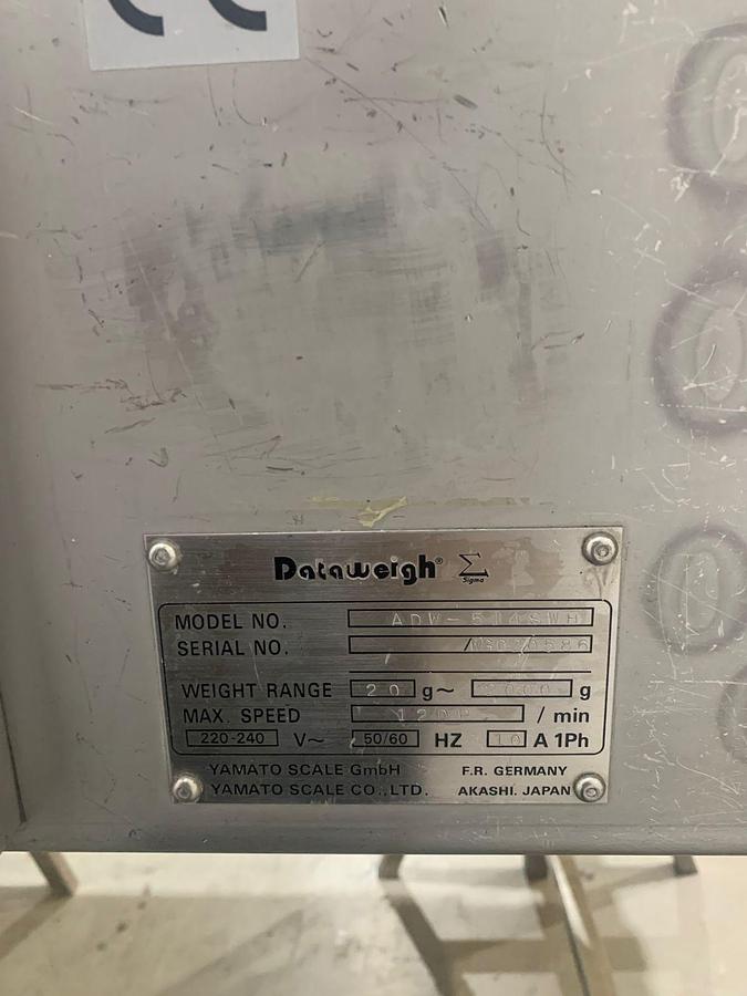 Used Yamato Dataweigh Multihead weger, ADW-514SWH