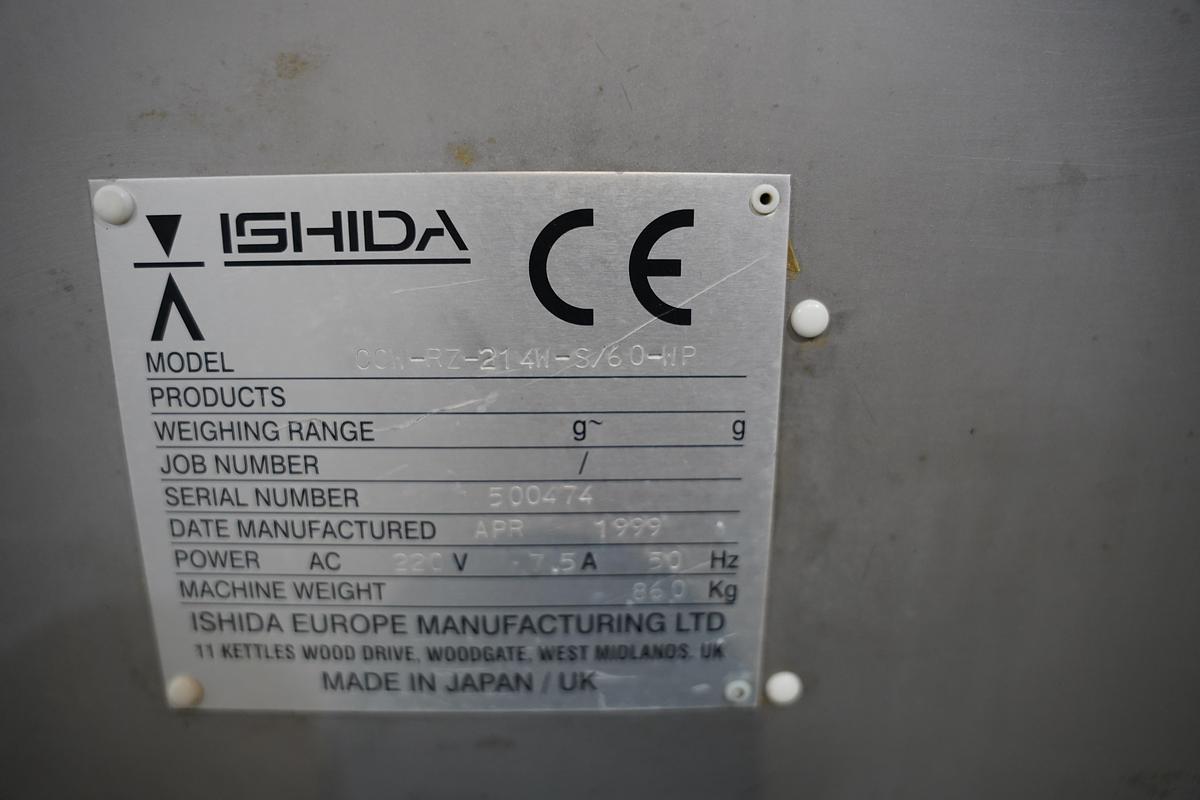 Gebruikt 1999 Ishida Multihead weger, CCW-RZ-214W-S/60-WP