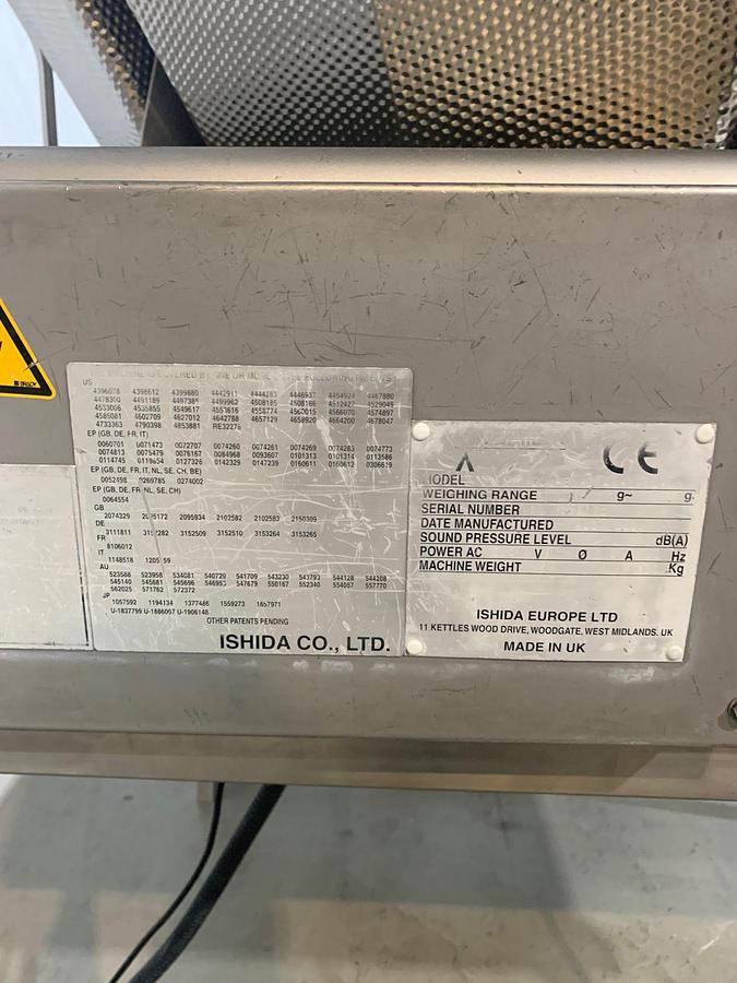 Gebruikt 2005 Ishida Multihead weger, CCW-EM-214W-S/50-WP