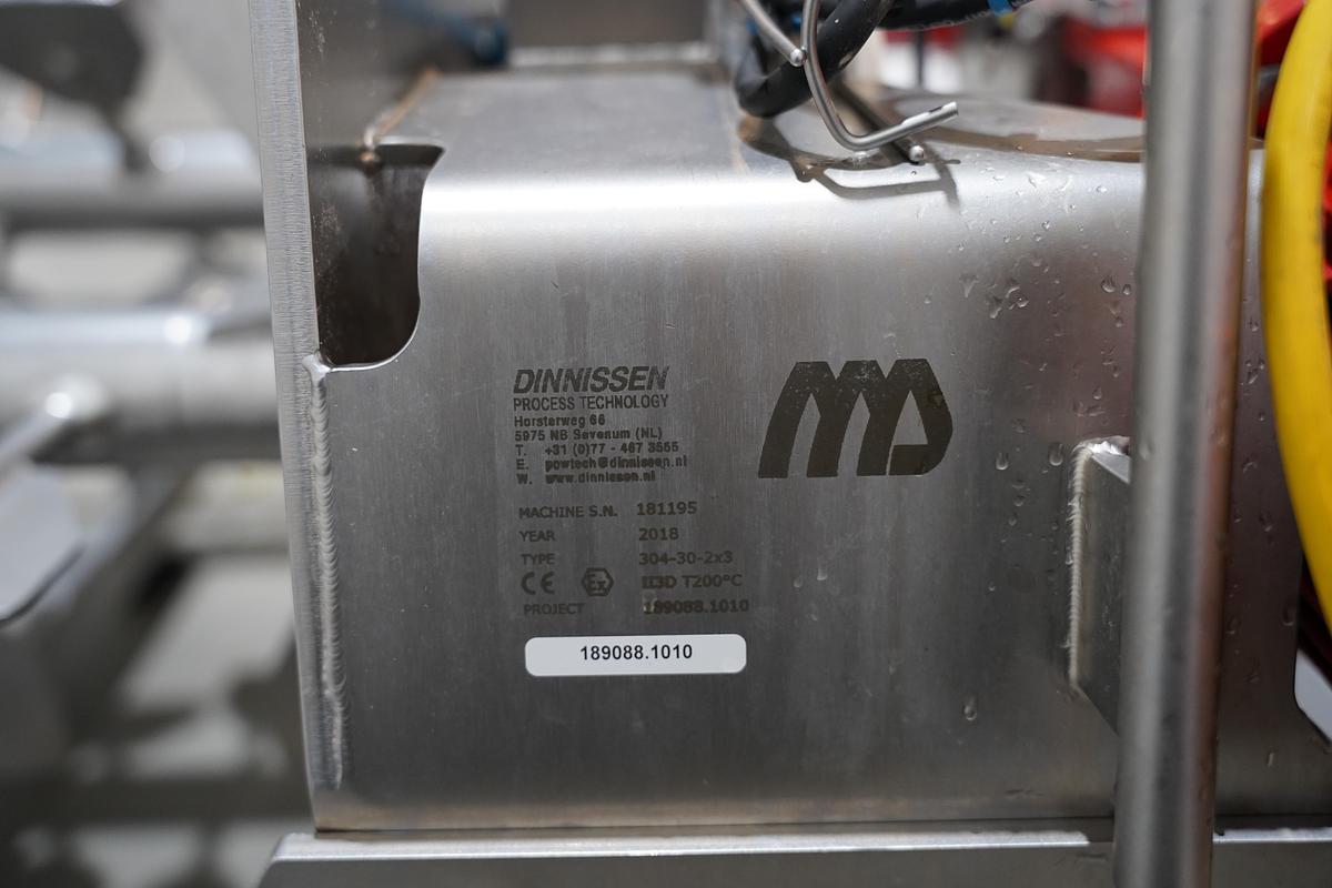 Gebruikt 2020 Dinnissen Batch Menger, type 304-30-2x3