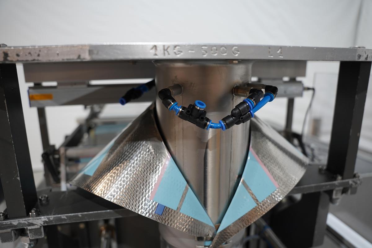 Gebruikt 2000 Wolf-Valmartin verticale verpakkingsmachine