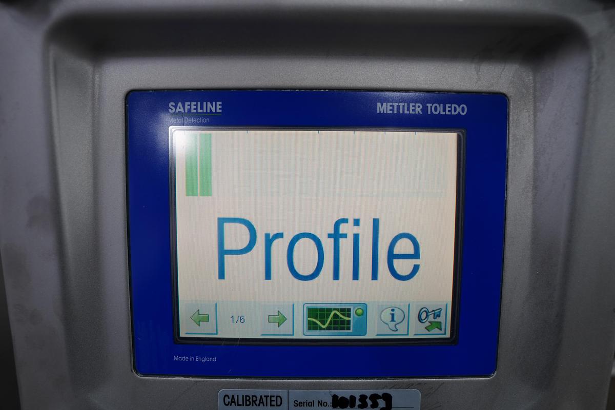 Gebruikt Mettler Toledo Metaal detector -opvoerband, V4-RAD