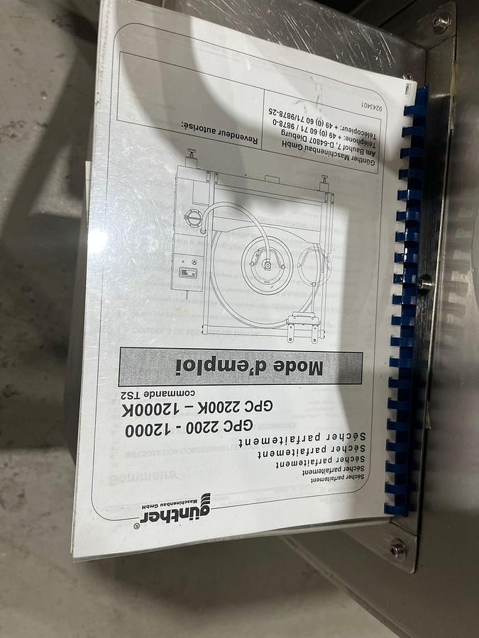 Gebruikt 2001 Günther Tumbler GPC2200K