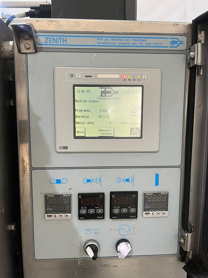 Used 2005 PFM spa Verticale Verpakkingsmachine ZENITH INOX
