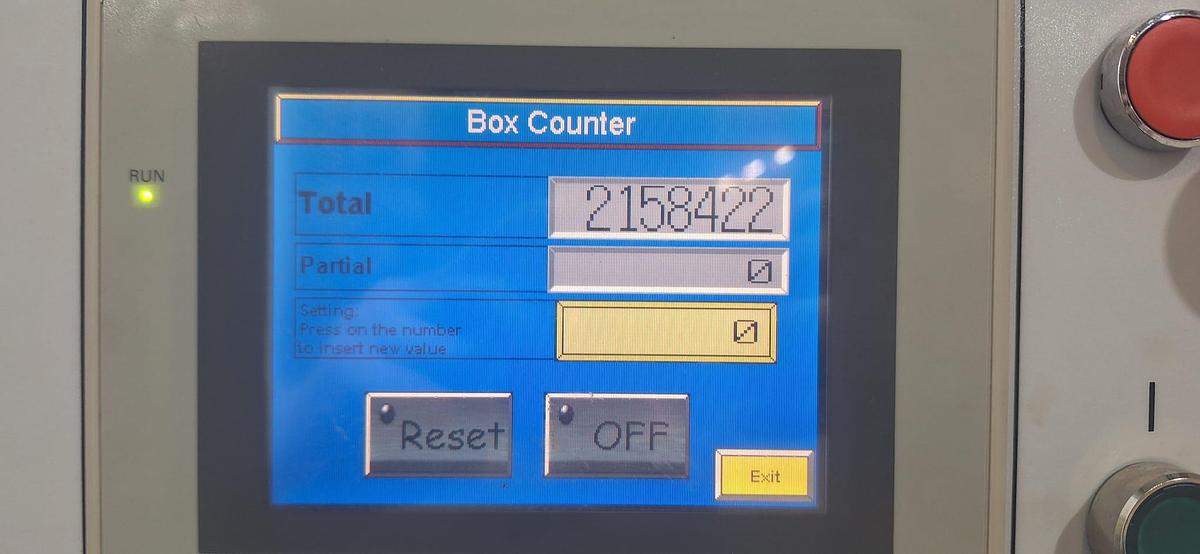 Gebruikt 2011 Siat Dozenvouwer/taper, type F344 SX