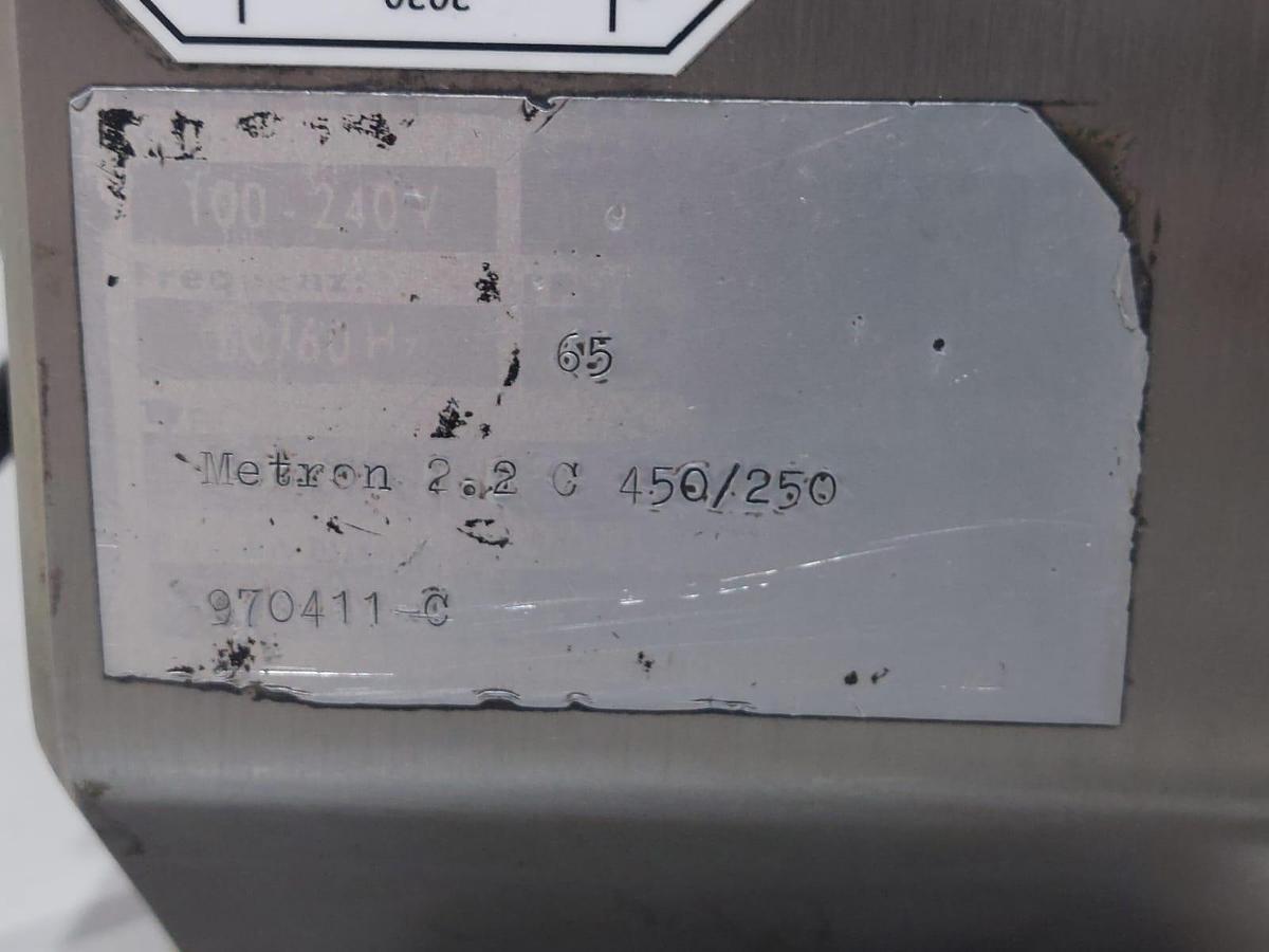 Gebruikt Mesutronic Metaaldetector, Type metron 2.2 C 450/250