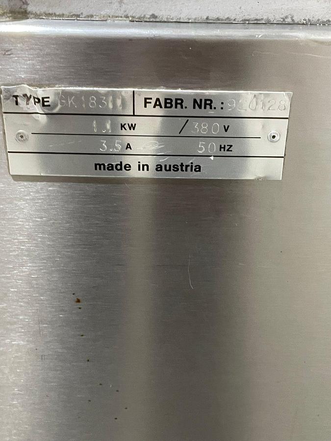 Gebruikt - Vacuümmachine,GK 18311