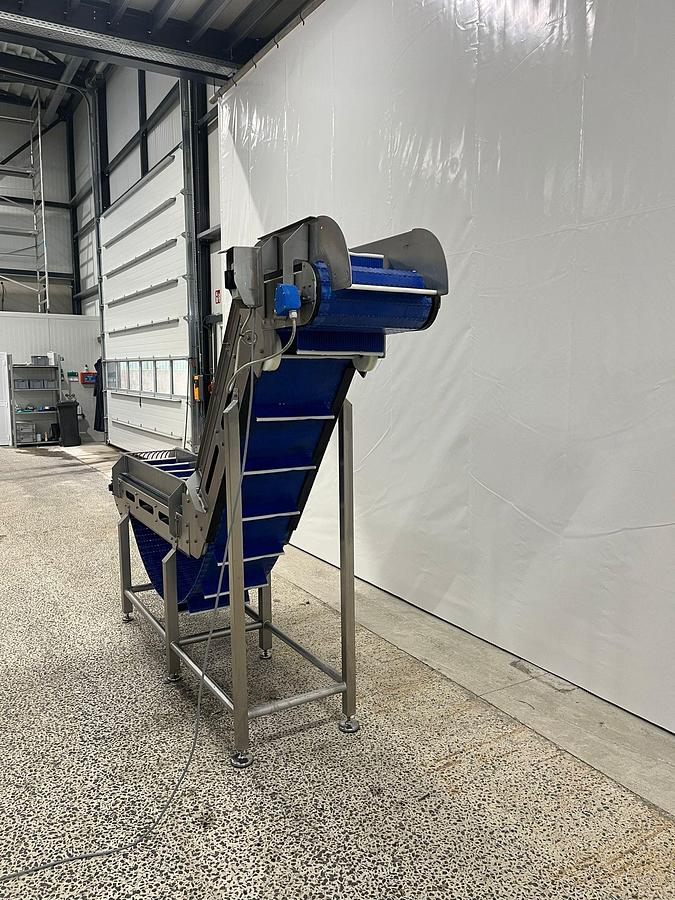 Gebruikt RVS Opvoerband