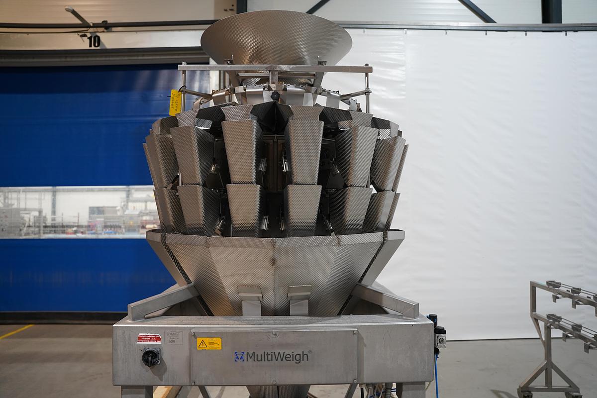 Gebruikt 2003 Multiweigh Multihead weger, type HDW 16-1.5-30kg