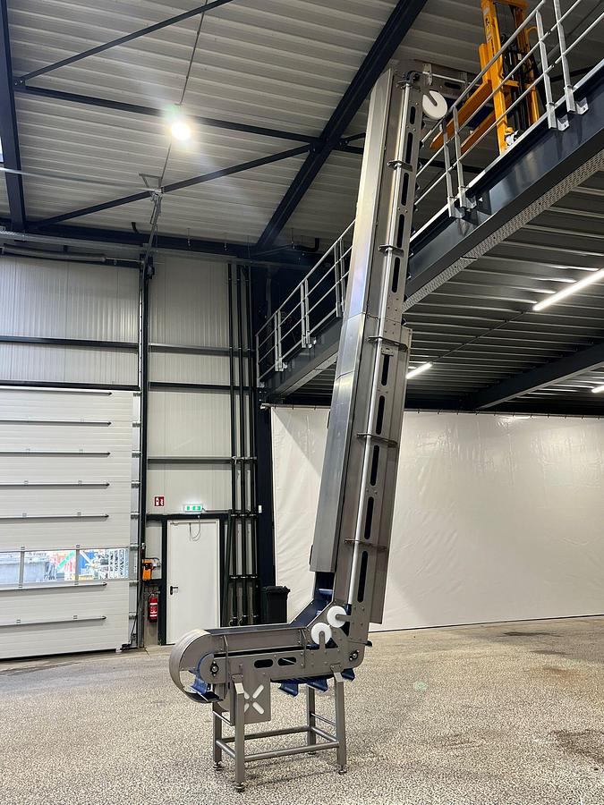 Gebruikt RVS Opvoerband