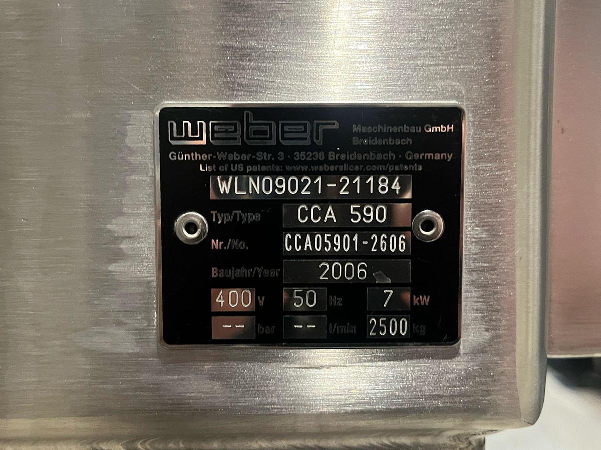 Used 2006 GEA/Weber complete slicerlijn