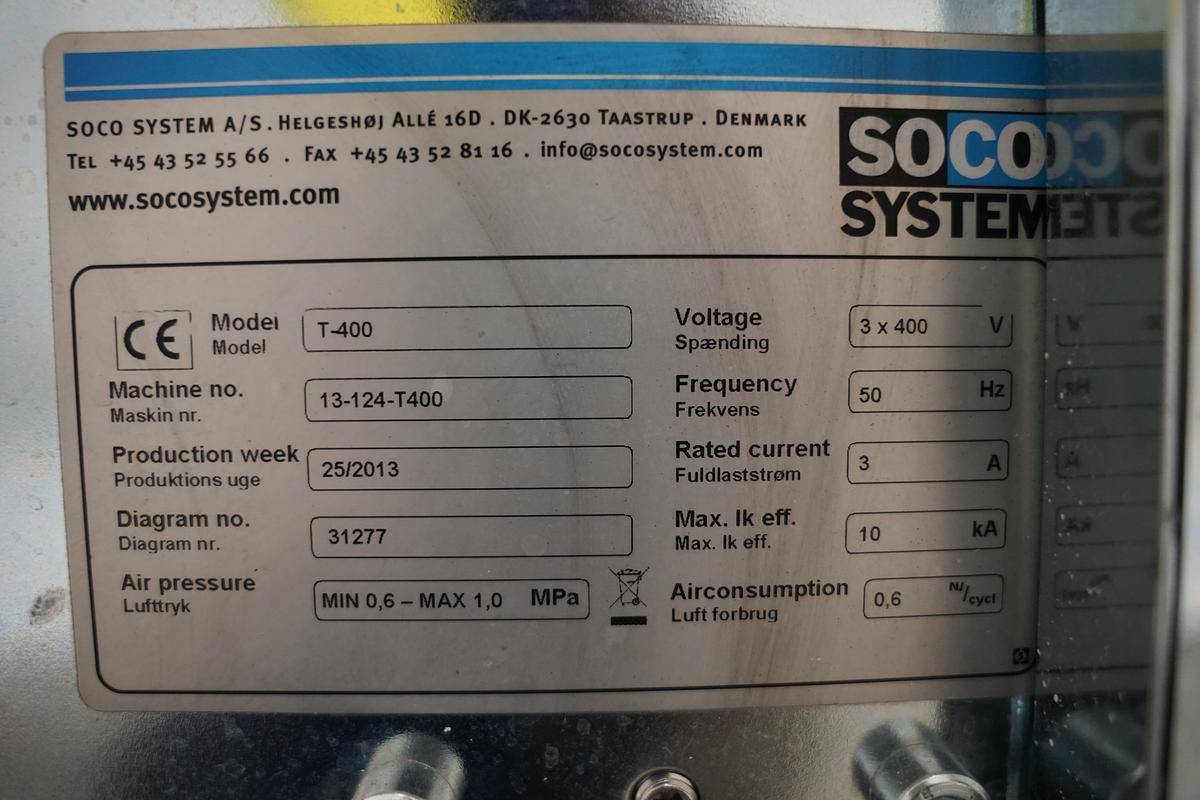 Gebruikt 2013 Soco System Dozentaper, T-400