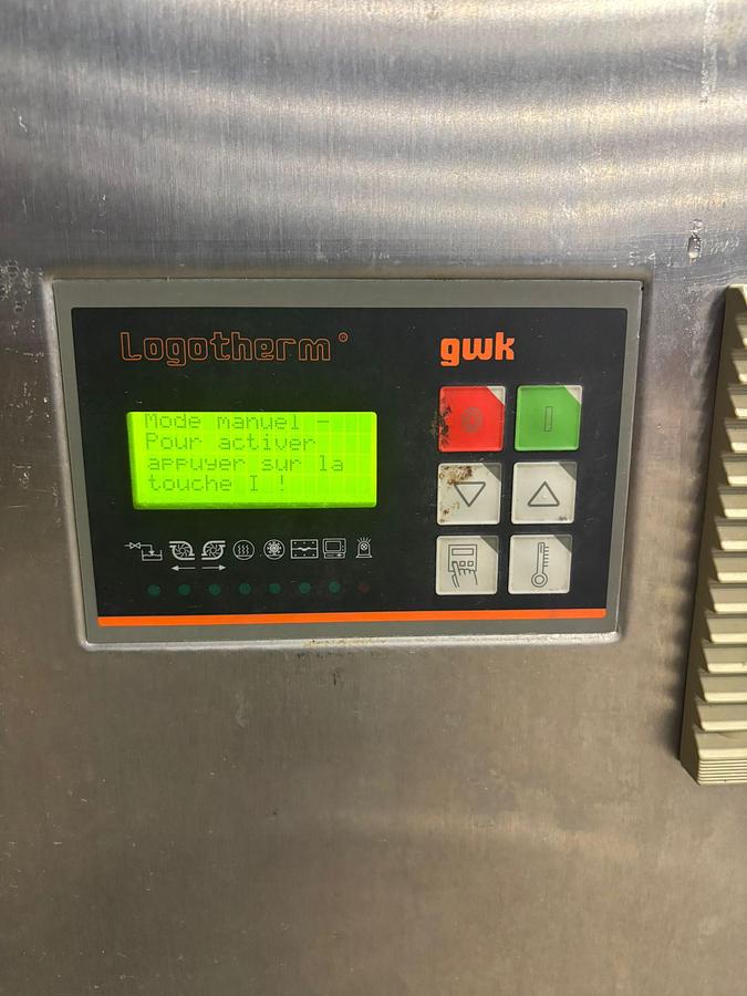 Gebruikt 2010 Glass Wok 300 met stoomregelaar