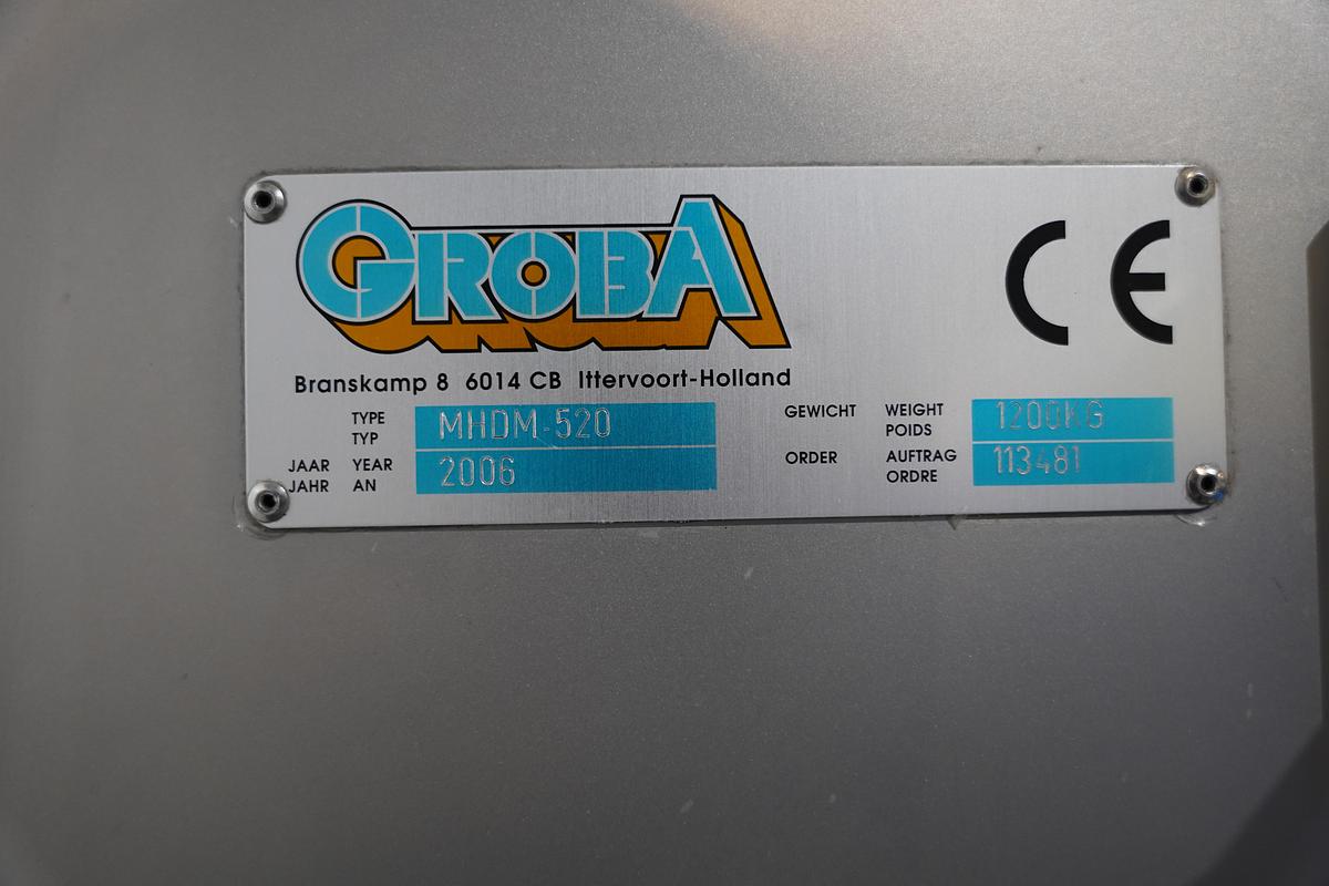 Gebruikt 2006 Groba Kaas ontfoliemachine, type TB454,L-200