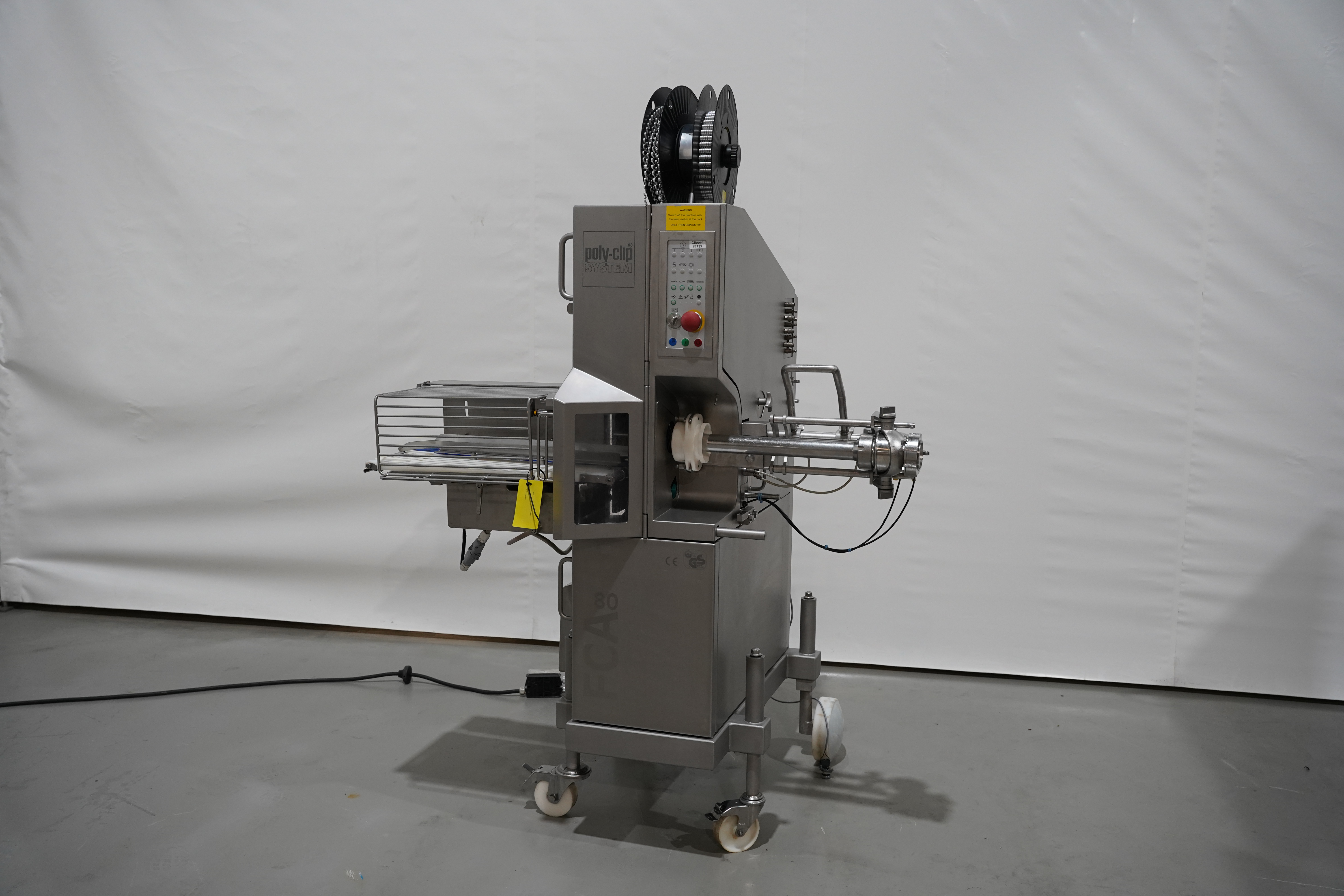 Gebruikt Poly-Clip FCA 80 automatische dubbel clipper