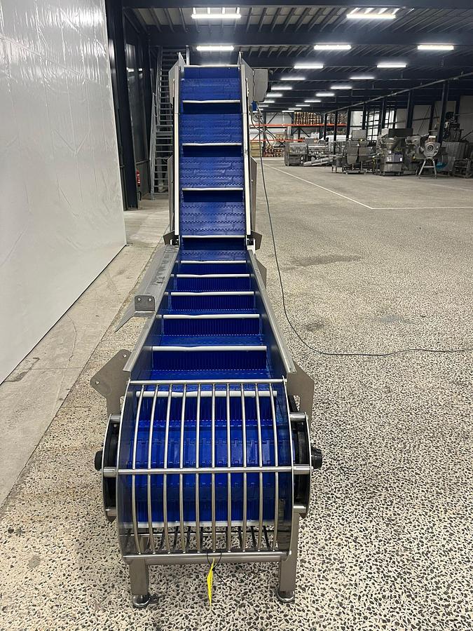 Gebruikt RVS Opvoerband