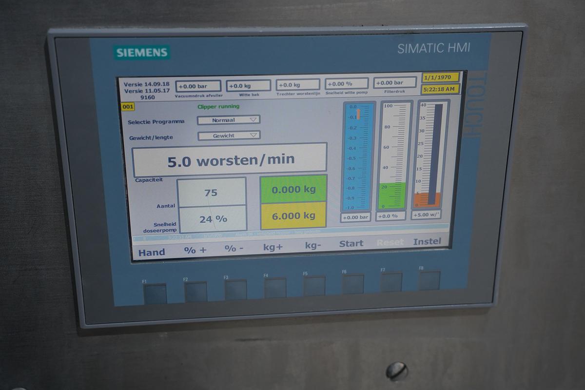 Gebruikt 2000 Karl Schnell Vacuümvulmachine,Type 576-SE