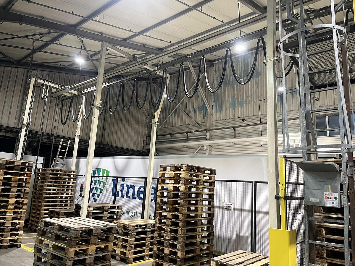 Gebruikt 2019 Clevertech Complete lijn Palletiser, type  AC422 HS1