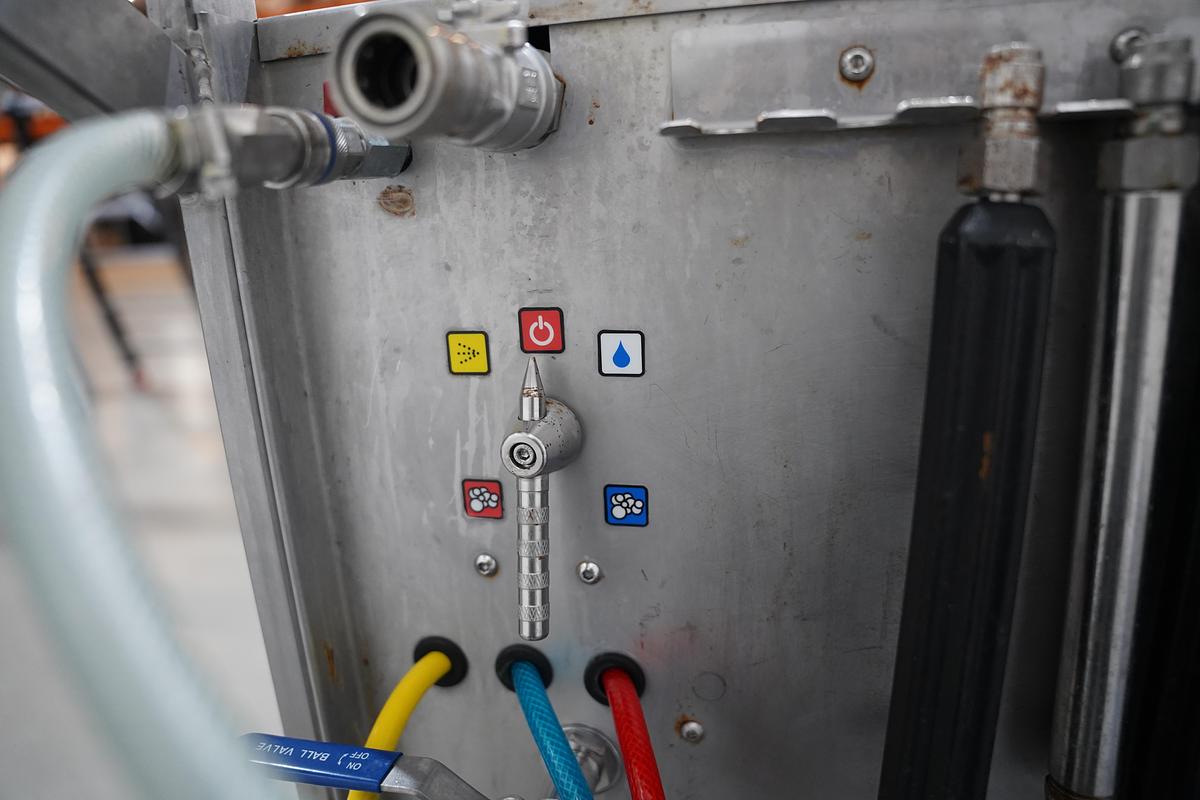 Gebruikt 2021 Foamico Schuimunit, type MO 0227-4