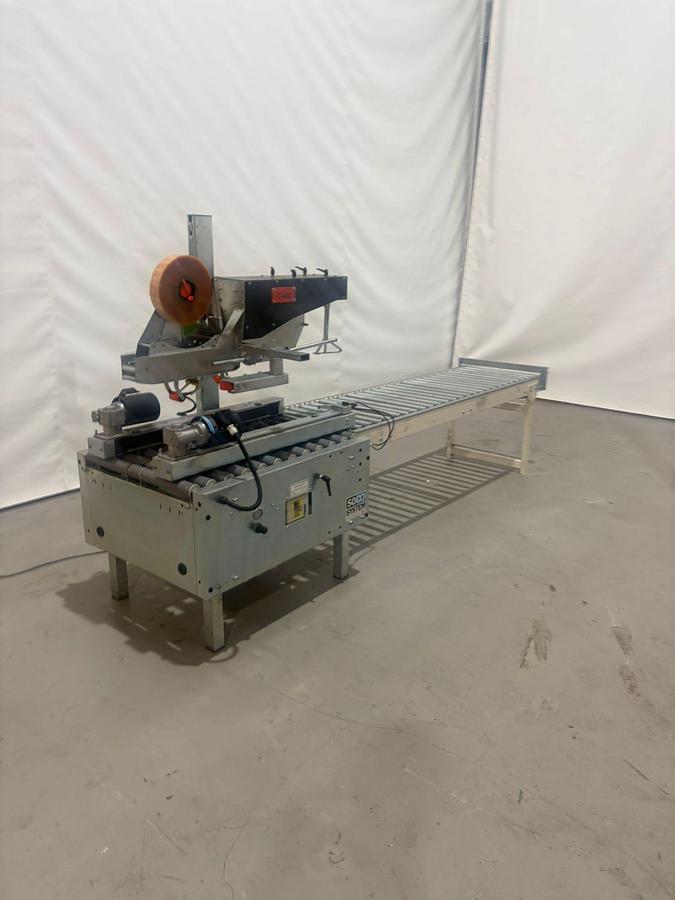 Gebruikt 1997 Soco System Taper/ tapemachine/ dozensluiter, type: T-400