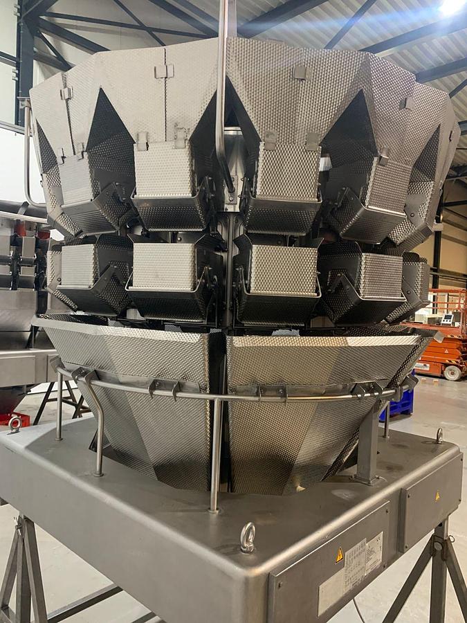 Gebruikt 2005 Ishida Multihead weger, CCW-EM-214W-S/50-WP