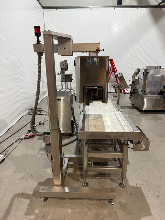 Gebruikt Bizerba Etiketeer- en weegmachine, GLM-I40