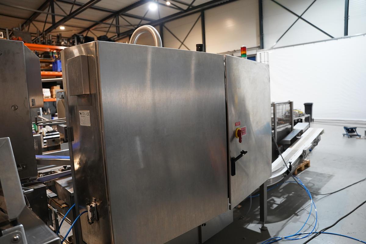 Gebruikt 2011 BG PACK Spa revolver flow packline type BG2800 EWL220-LEFT