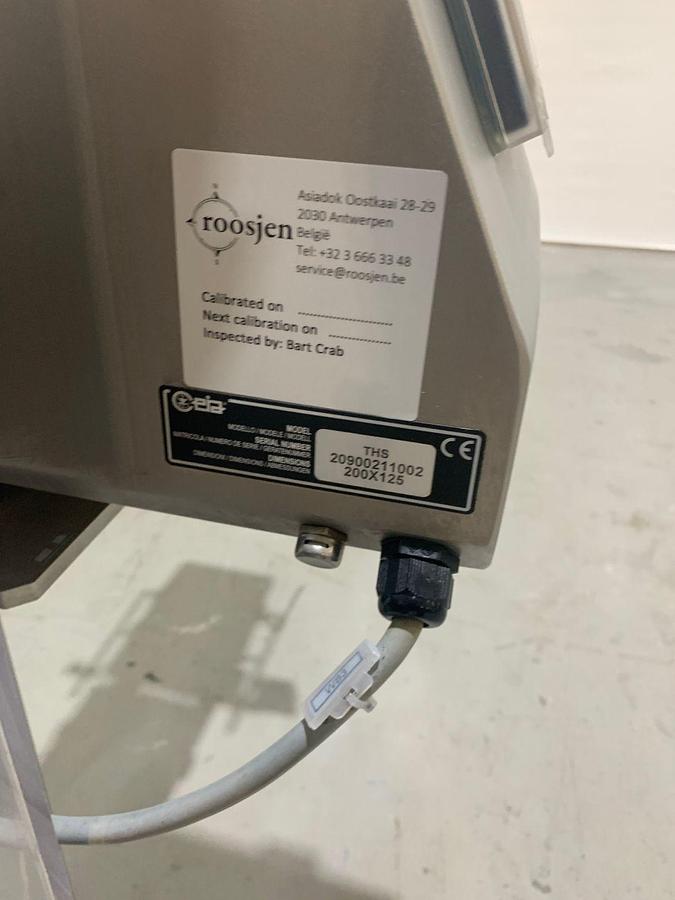 Gebruikt 2009 OCS Checkweger & metaaldetector, type: HC