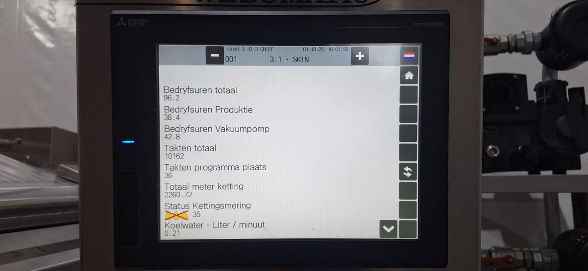 Gebruikt 2018 Webomatic Thermoformverpakkingsmachine, Type ML-C5600